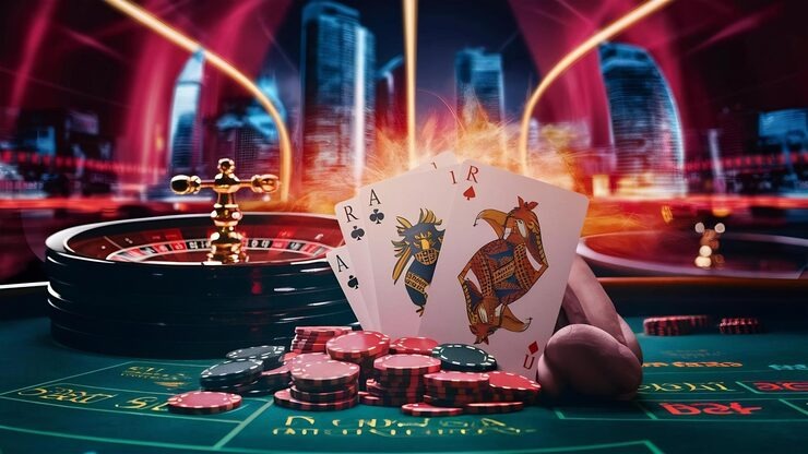 abkslot live-dealer table on mobile phone showing blackjack game